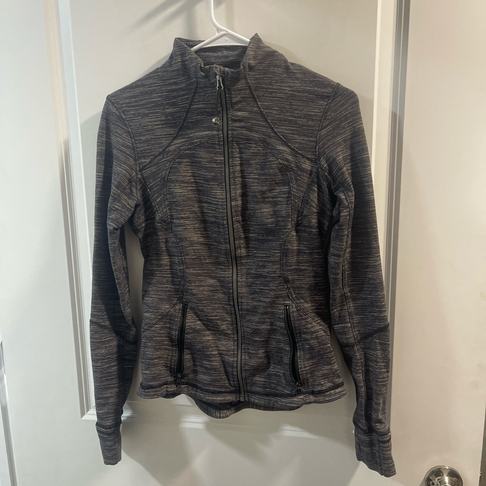 Lululemon Zip Up Size 6 Women's Gray Jacket